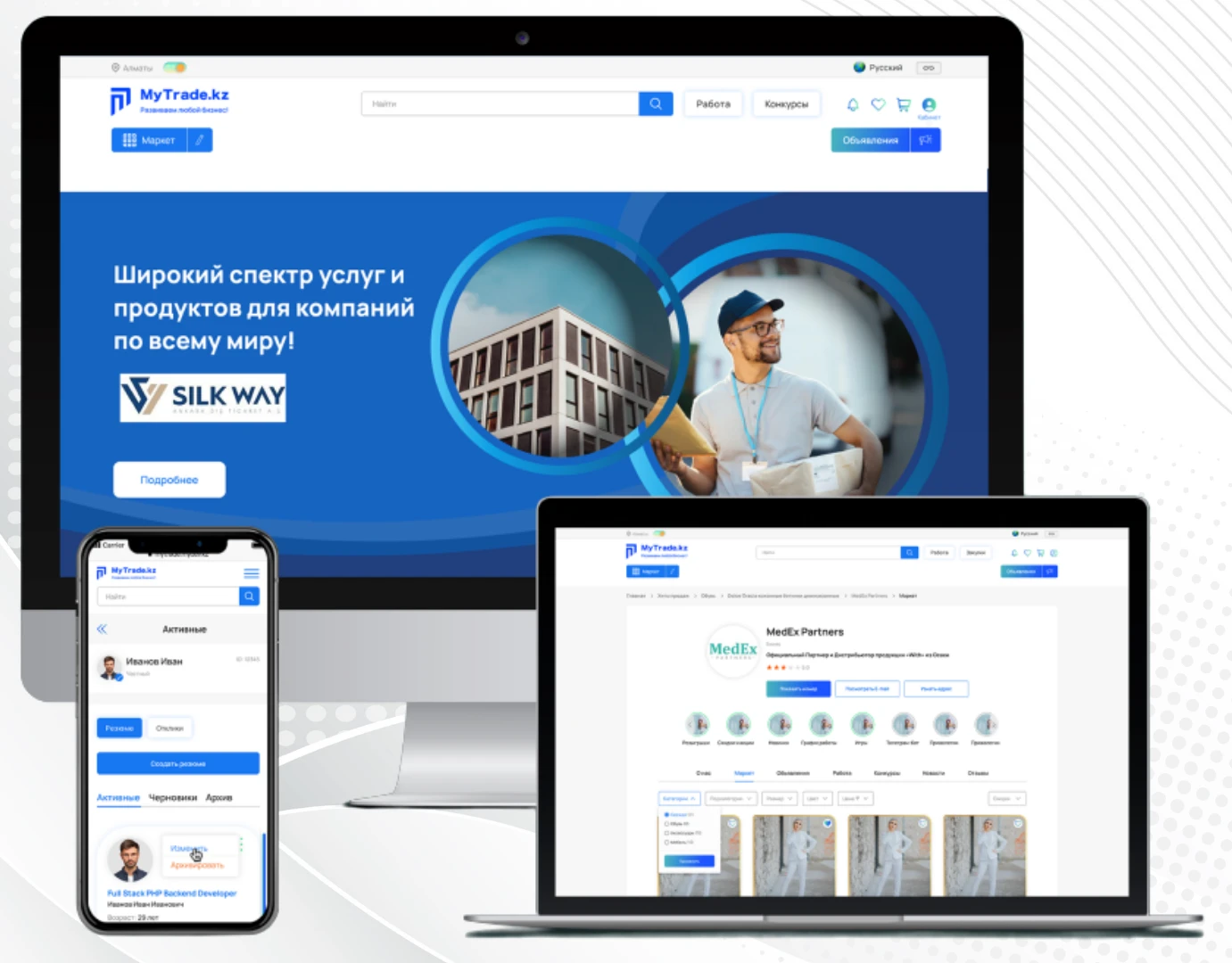 Mytrade.MCODLAB ' s KZ case: turnkey adaptieve website ontwikkeling