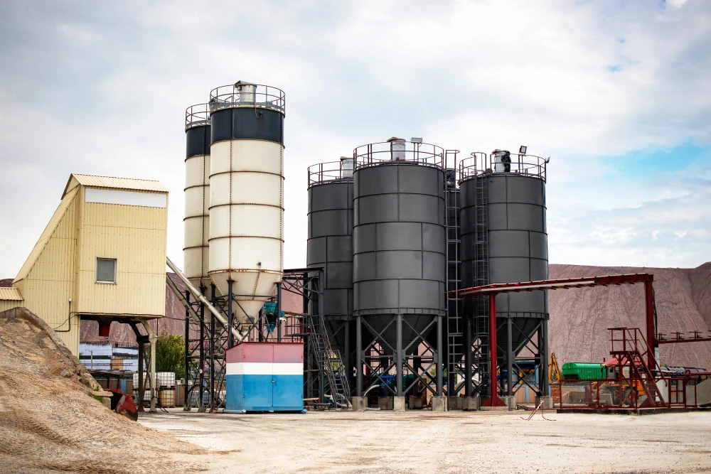 Beton Santrali açılışı