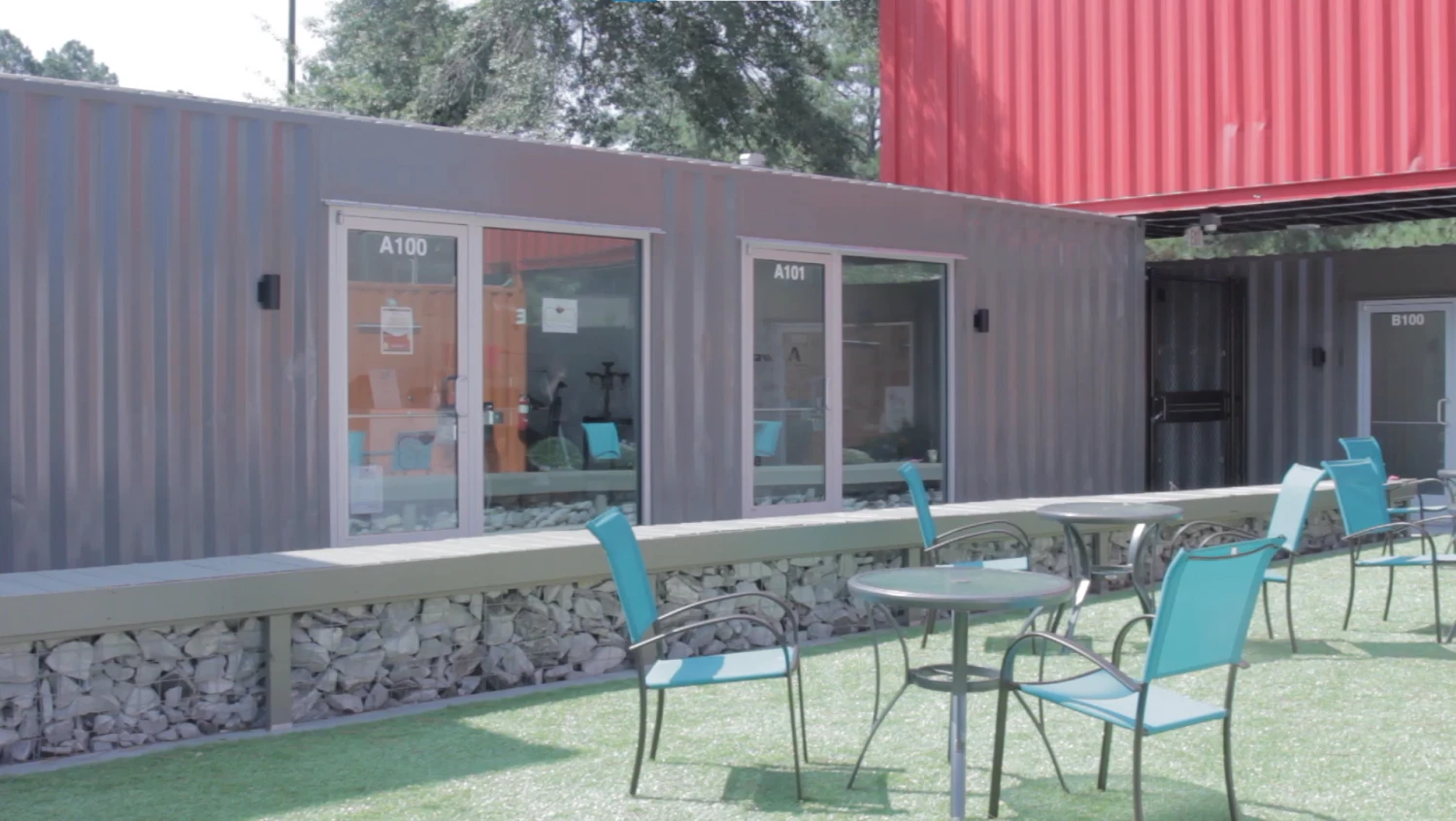 Wagons d & apos; habitation pour le personnel