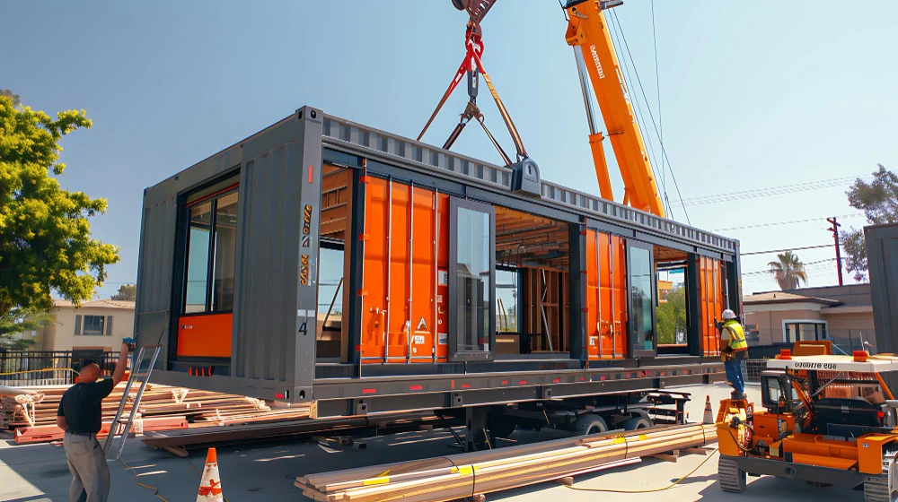 Expérience dans la production de bâtiments modulaires et cabines au Kazakhstan