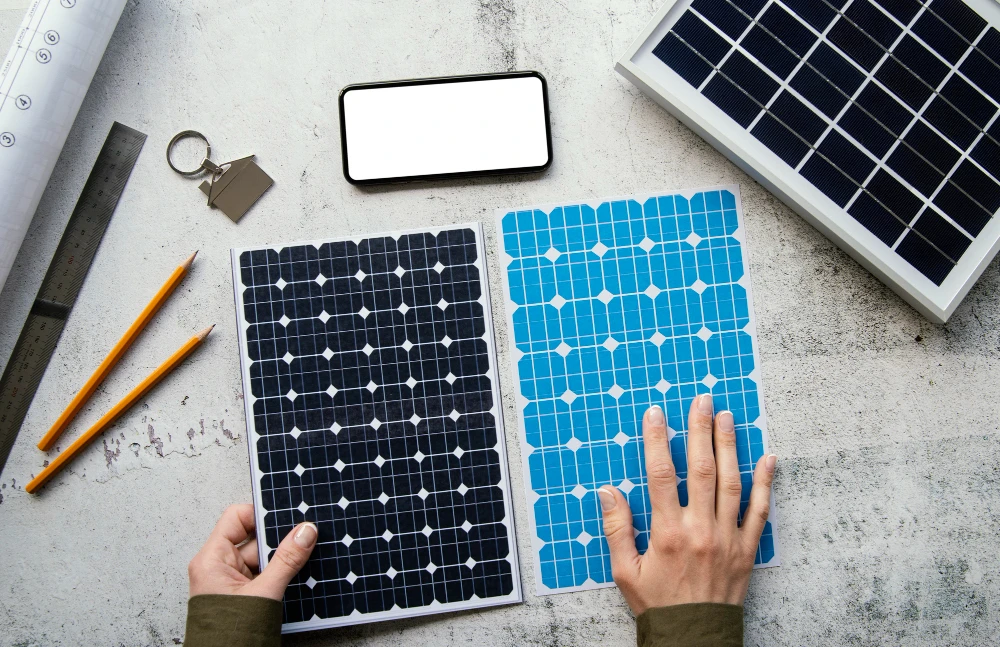 Monokristalline und polykristalline Solarmodule: welche Technologie passt besser zur Solaranlage - photo - ID259