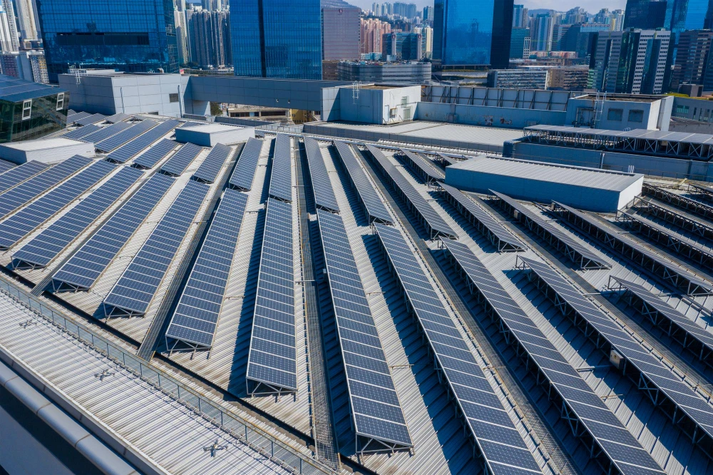 Quelles tâches une centrale solaire résout pour les sites commerciaux - photo - ID264