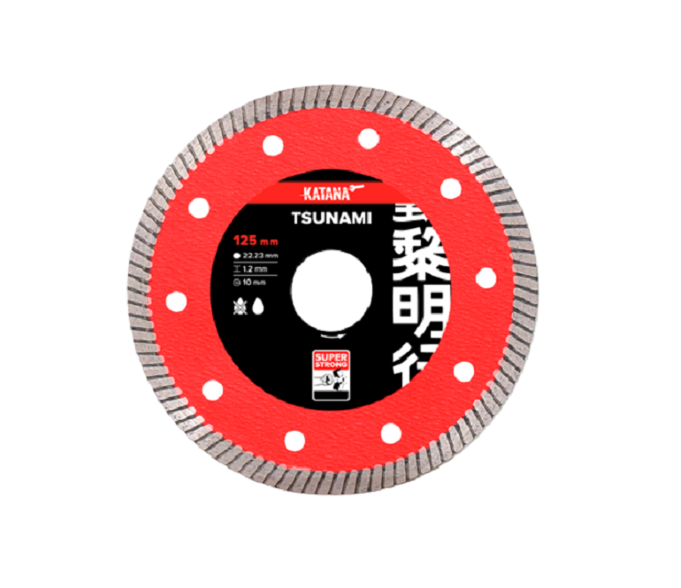 Diamond blade for extra hard materials - KATANA TSUNAMI - 378 - photo 1
