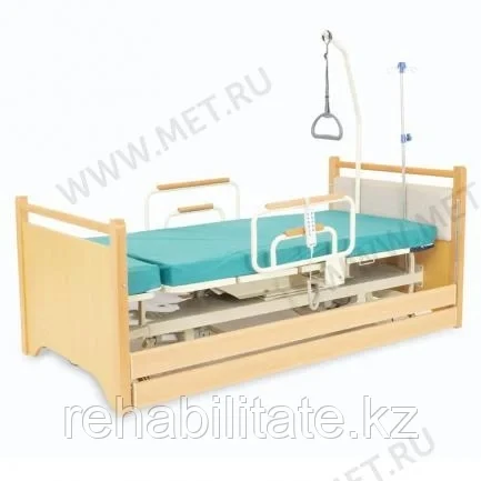 Кровать с ПОВОРОТНЫМ КРЕСЛОМ, для лежачих больных МЕТ RAUND UP - 1511 - фото 5