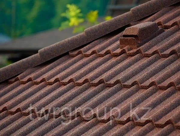Verbundschindeln VECTILE Profil Shake Farbe Terracotta - 1902 - Foto 2