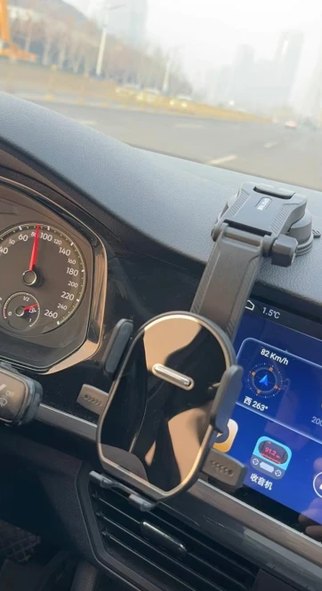Держатель телефона для авто, штатив - 2098 - фото 4