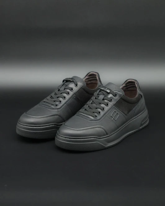 Zapatillas de cuero genuino para hombre - 2555 - foto 1