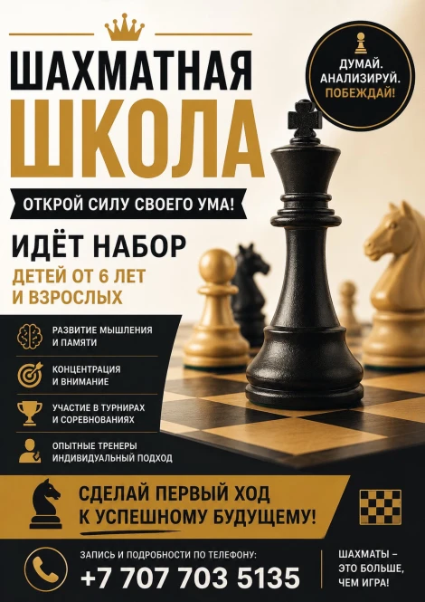 Школа Шахмат World Chess - 2644 - фото 1