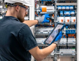 Manutenzione delle sottostazioni di trasformatori elettrici in abbonamento