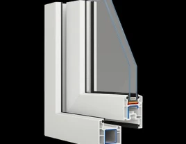 Ventanas de PVC (blanco, estándar)
