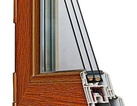 Ventanas de PVC de color (laminación)